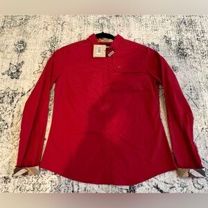 Burberry Vibrant Red Shirt